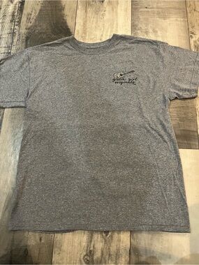 Girlie Girl Originals Womens Large Willie Nelson Cash Leopard Guitar Graphic tee
